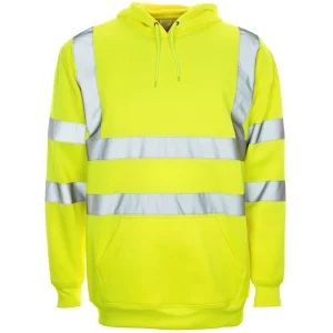 Hi Vis Hooded Sweatshirt