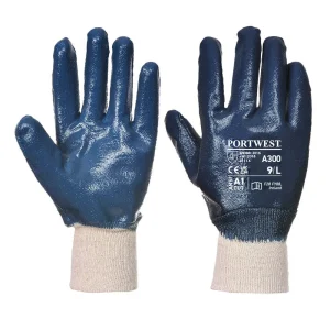A300 - Grip 12 Nitrile Full Dipped Knitwrist Glove