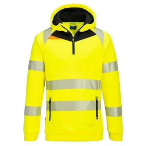 DX4 Hi-vis Quarter Zip Hoodie