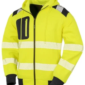 Genuine Recycled Safety Zip Hoodie