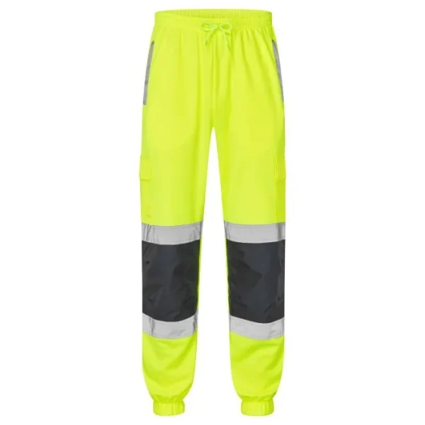 Hi Vis 2 Tone Jogging Bottoms