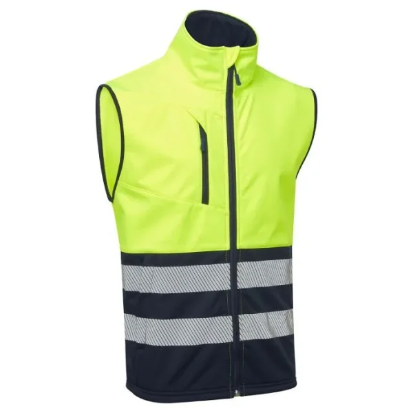 Essentials Hi Vis Eco Coolair Softshell Gilet