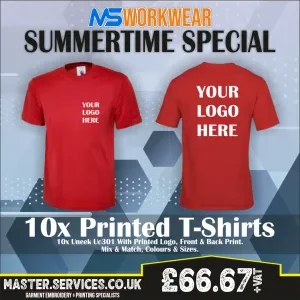 Summertime Special 10x Printed TShirts
