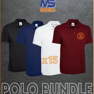 15 Embroidered Polo Deal