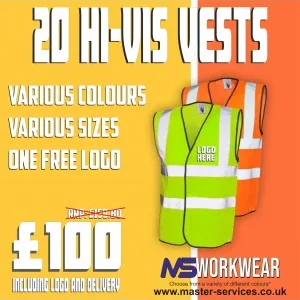 20 Hi Vis Vest Deal