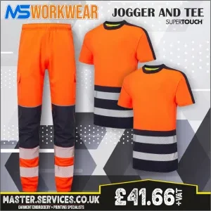 Supertouch Essentials Joggers & T-Shirt Deal