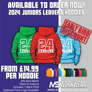 Junior Leavers Hoodies
