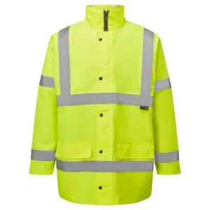 Supertouch Yellow Hi Vis Parka