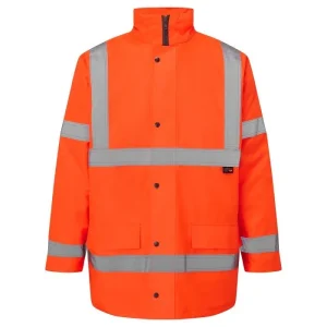 Supertouch Orange Hi Vis Parka