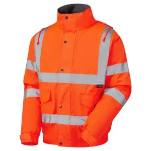 Supertouch Orange Hi Vis Bomber Jacket
