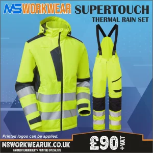 Supertouch ECO System Yellow Thermal Rain Set