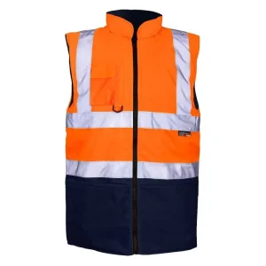 Supertouch Orange/Navy 2 Tone Bodywarmer
