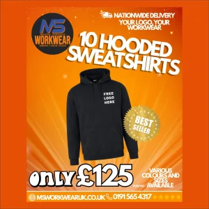10 Hooded Sweatshirt Deal