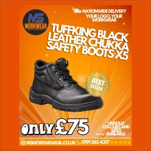 Safety boots deal 5 for £75 Tuffking Chukka 9038