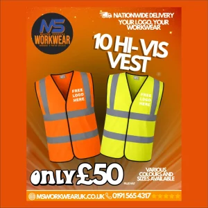 10 Hi Vis Vest Deal