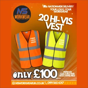 20 Hi Vis Vest Deal